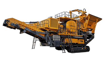 Мобильная щековая дробильная установка XCMG XPE1215