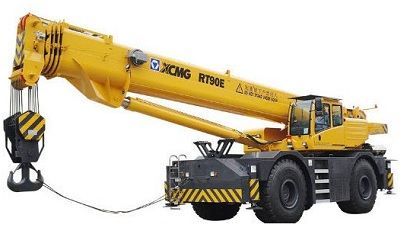 Короткобазный кран XCMG RT90E