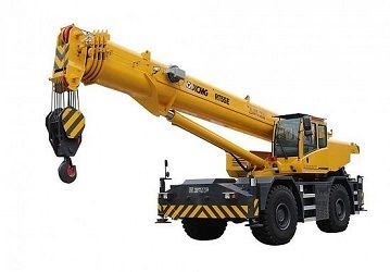 Короткобазный кран XCMG RT55E
